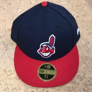 Cleveland Indians New Era 59Fifty Hat- 7 5/8 Size